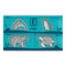 MIDORI E-Clip Etching Clip Aquarium Dolphin Sea Turtle Penguin Polar Bear Paper Clip