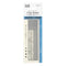 Midori CLIP RULER Stencil Template Bujo Template Metal Bookmark | Stainless Steel