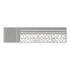 Midori CLIP RULER Stencil Template Bujo Template Metal Bookmark | Stainless Steel