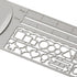 Midori CLIP RULER Stencil Template Bujo Template Metal Bookmark | Stainless Steel