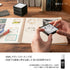 Midori Square Paintable Stamp Re-Inkable Self-Inking Stamp | FRAGILE Tan Package
