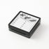 Midori Square Paintable Stamp Re-Inkable Self-Inking Stamp | SHOPPING LIST Orange Package