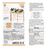 Midori Square Paintable Stamp Re-Inkable Self-Inking Stamp | SHOPPING LIST Orange Package
