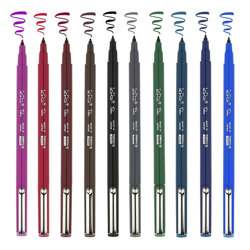 Marvy Le Pen FLEX Brush Pen Flexible Brush Pen NAVY 4800-10A | Single Pen or Complete Set