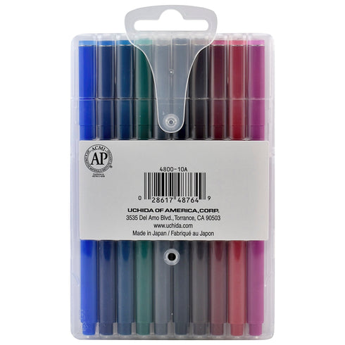 Marvy Le Pen FLEX Brush Pen Flexible Brush Pen ORIENTAL BLUE 4800-10A | Single Pen or Complete Set