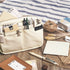 BEIGE Japan KOKUYO NEW One Series Large Capacity Folio Case Bag in Bag Pen Case Pencil Case