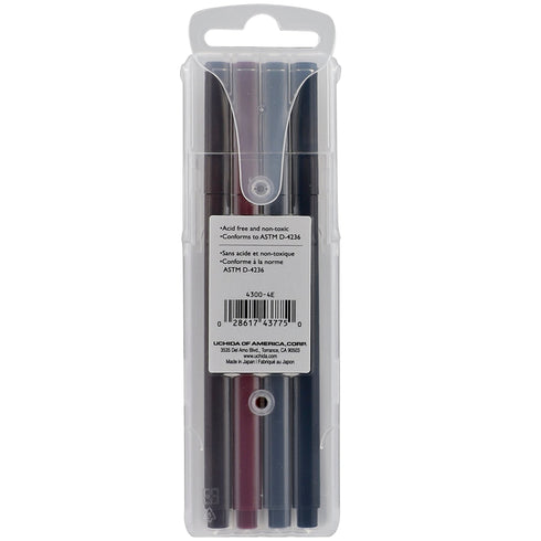 Marvy Le Pen Pen DARK SET Brown 0.3mm 4300-4E | Single Pen or Complete Set
