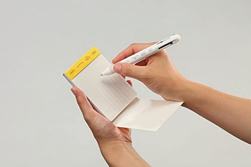 Stalogy Editor's Series A7 RED RULED Lined Memo Pad Sticky Notes
