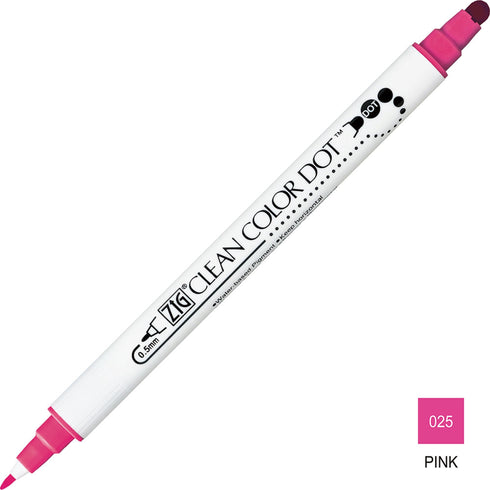 Kuretake ZIG Clean Color Dot BRILLIANT BLUE Double-Sided Marker | TC6100-032