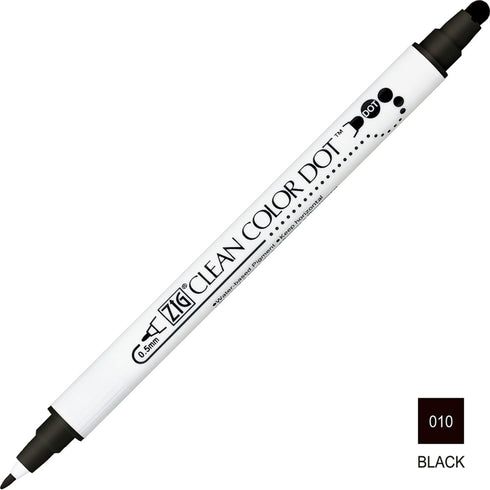 Kuretake ZIG Clean Color Dot BRILLIANT BLUE Double-Sided Marker | TC6100-032