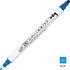 Kuretake ZIG Clean Color Dot BRILLIANT BLACK Double-Sided Marker | TC6100-010