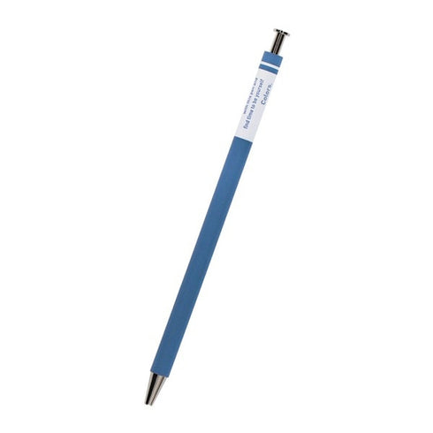 MARK'S STYLE Colors BLACK Vibrant Wooden Shaft Retractable Gel Ink Pen | 0.5mm
