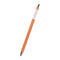 MARK'S STYLE Colors ORANGE Vibrant Wooden Shaft Retractable Gel Ink Pen | 0.5mm