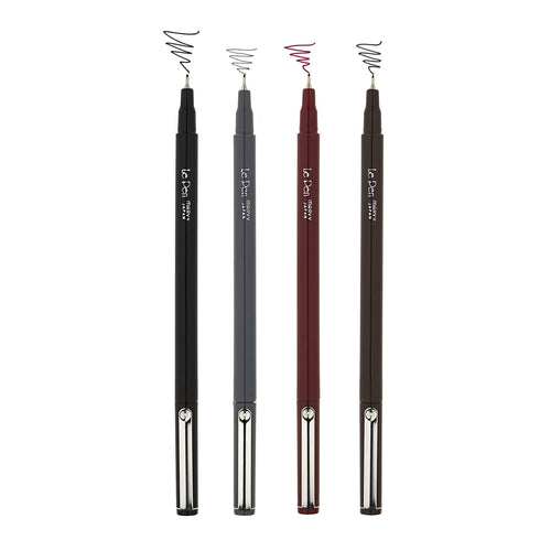 Marvy Le Pen Pen DARK SET Brown 0.3mm 4300-4E | Single Pen or Complete Set