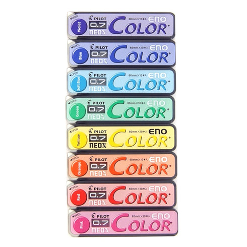 Pilot Color Eno Neox GREEN Erasable Lead | 0.7 mm
