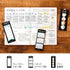 Midori Sticky Notes Bullet Journal Sticky Notes Daily RIBBON Notes | 35 Sheets 19062