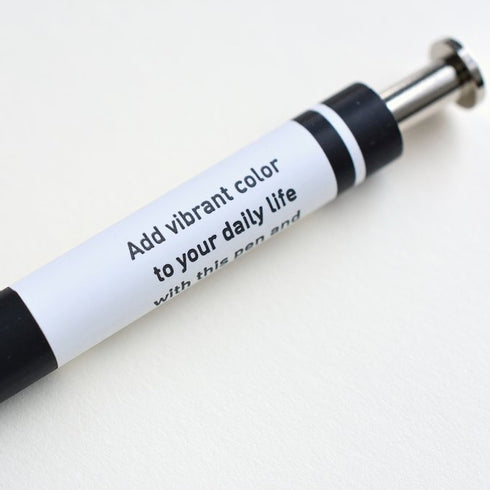 MARK'S STYLE Colors ORANGE Vibrant Wooden Shaft Retractable Gel Ink Pen | 0.5mm