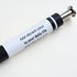 MARK'S STYLE Colors ORANGE Vibrant Wooden Shaft Retractable Gel Ink Pen | 0.5mm