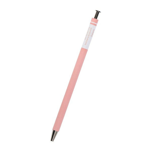 MARK'S STYLE Colors ORANGE Vibrant Wooden Shaft Retractable Gel Ink Pen | 0.5mm