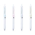 Kokuyo Vividry PASTEL COOKIE Gradient Barrel Retractable Gel Pen 0.5mm | 4 Barrel Colors Black Ink