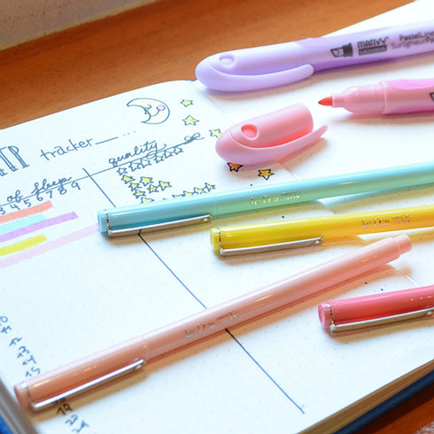 Marvy Le Pen BRIGHTS Set AMETHYST 0.3mm 4300-10C | Single Pen or Complete Set