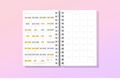 MoteMote DREAM CATCHER 10 Minute Planner | Half Year - USA located!