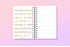 MoteMote DREAM CATCHER 10 Minute Planner | Half Year - USA located!
