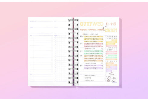 MoteMote DREAM CATCHER 10 Minute Planner | Half Year - USA located!