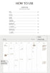 Papermood A6 ASUKA 52gsm Tomoe River 3.5mm or BLANK Grid Paper Grid Undated Softcover Notebook Planner Journal | 256 Pages