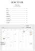 Papermood B6 HIGHTIDE Tomoe River 52gsm Paper 4mm Grid or BLANK Undated Softcover Notebook Planner Journal | 256 Pages