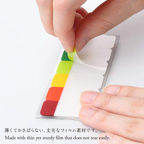 Stalogy Short Sticky Notes Page Flags Index Tabs | S3020 Set A 60 Flags