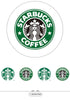 Logo Coffee Washi Tape Barista Washi Tape Cappuccino Washi Tape Frappuccino Washi