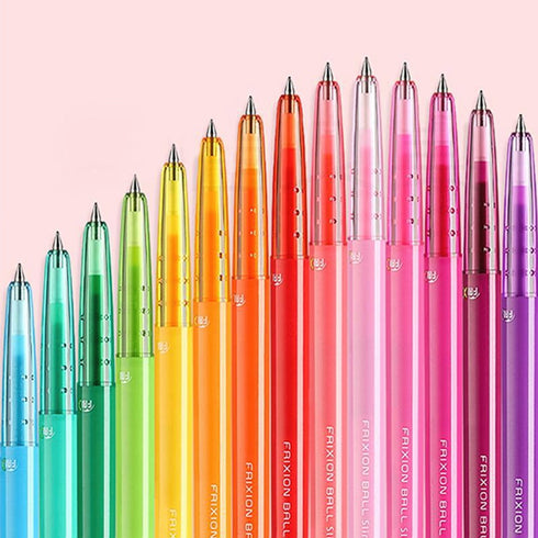 Pilot FriXion Ball Slim 0.38 mm Gel Pen LFBS-18UF | SINGLE Pen or 20 Piece COMPLETE Set