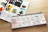 PAPERIAN Brilliant Weekly Desk Scheduler Planner Notebook Task List South Korea | 12 X 4.4 X 0.4