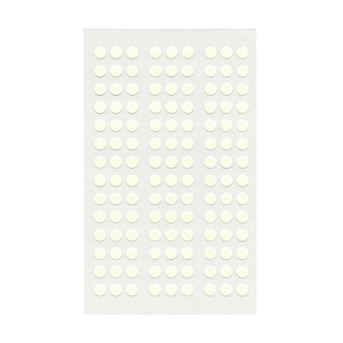 Stalogy Circular Washi Tape Patches | 5mm Shuffle SNOW