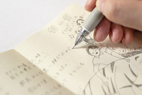 Yamamoto Ro-Biki Notebook Museum Series Flower 5mm Dot Grid 3.5" x 4.9" | 5mm Dot Grid