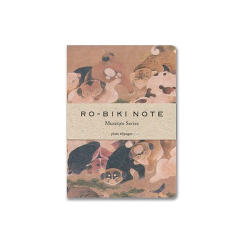 Yamamoto Ro-Biki Notebook Museum Series Hyakkenzu 5mm Dot Grid 3.5" x 4.9" | 5mm Dot Grid