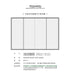 Papermood B6 Frosted Matte PVC Cover B6 Notebook Cover | 270mm X 187mm