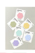 PAPERIAN Single Plan Marker HEXAGON Note Sticky Note Small Sticky Note South Korea | 39 x 34mm