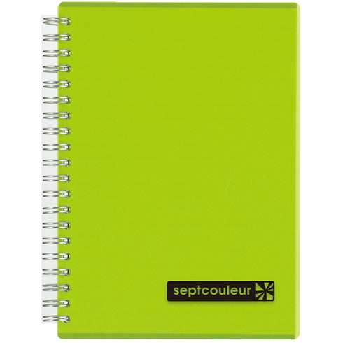 Maruman Sept Couleur B6 Notebook YELLOW Ruled Lined Fountain Pen Friendly | 7mm
