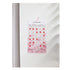 PAPERIAN Goal Tracker Sakura Cherry Blossom Monthly Tracker Sheets | 3.94 X 7.09