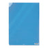 Midori MD A4 7 Pocket BLUE Stripe Clear Folder