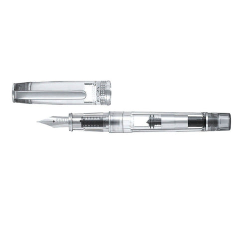 Pilot Prera RED Clear Demonstrator Fine Nib Fountain Pen | FPRN-350R-TR