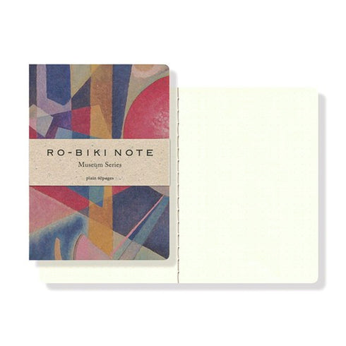 Yamamoto Ro-Biki Notebook Museum Series BLAU 5mm Dot Grid 3.5" x 4.9" | 5mm Dot Grid