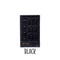 Kimbor Vegan Leather BLACK Index Tabs Monthly Index Tabs Weekly Index Tabs Daily Index Tabs Self-Adhesive Tabs Planner