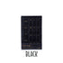 Kimbor Vegan Leather BLACK Index Tabs Monthly Index Tabs Weekly Index Tabs Daily Index Tabs Self-Adhesive Tabs Planner