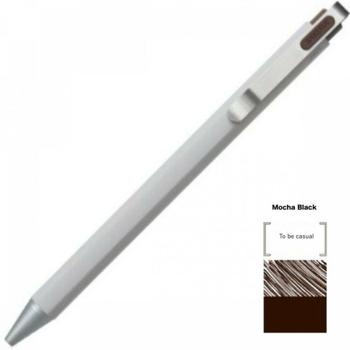 Sakura Craypas Knock MOCHA BLACK 0.4mm Gel Ink Ballpoint Pen BallSign iD | GBR204-17
