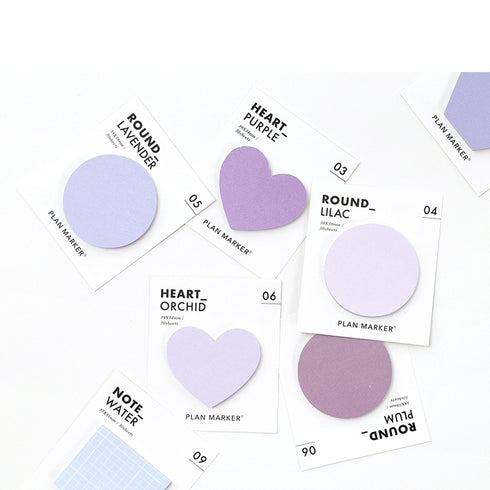 PAPERIAN Single Plan Marker ROUND Note Sticky Note Small Sticky Note South Korea | 38mm