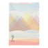 Midori MD A4 7 Pocket LANDSCAPE EARTH Clear Folder