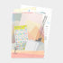 Midori MD A4 7 Pocket LANDSCAPE EARTH Clear Folder